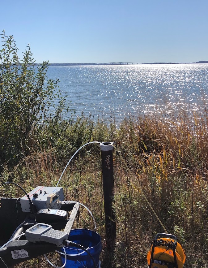Blue Beach - GW Sampling with a View
